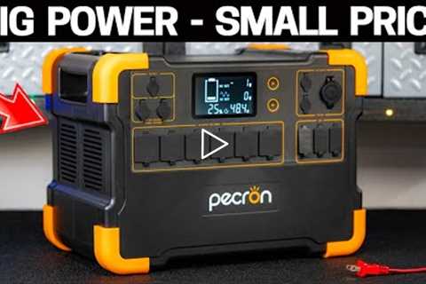 BIG Backup Power Small Price - Pecron E3000 Solar Generator Review