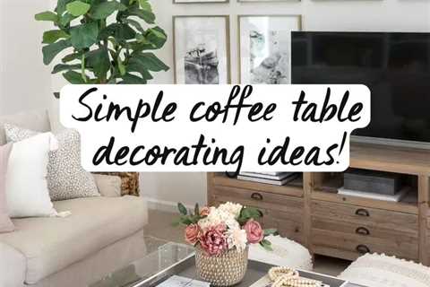 Modern Coffee Table Decoration Ideas For Man Cave Coffee Tables