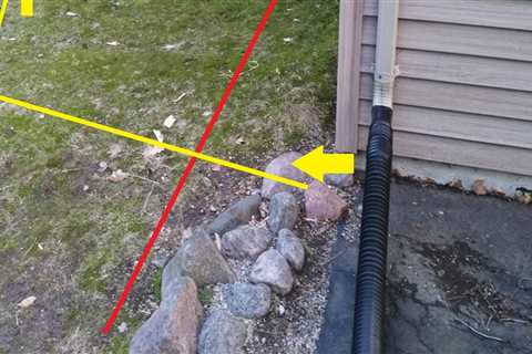 Where is the main gas line in a house?