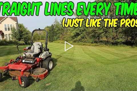 The Secret To STRAIGHT Stripes EVERY TIME!