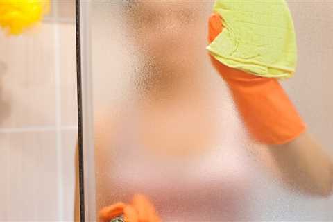 How To Clean Glass Shower Doors Without Chemicals