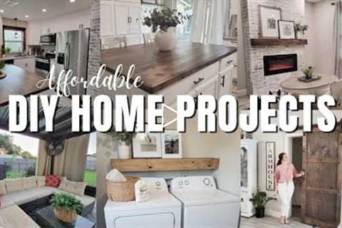 DIY HOME PROJECTS ON A BUDGET | DIY project updates | MY favorite affordable home projects !