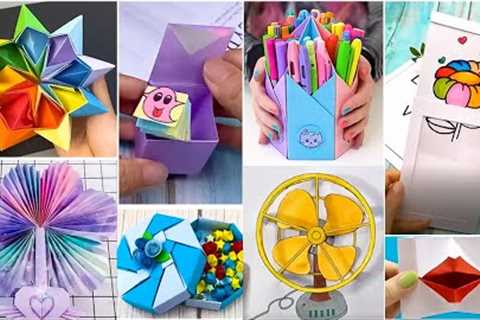 Paper Craft / Diy Moving Paper Toys / Origami / Paper Crafts Ideas / Paper Craft Tutorials