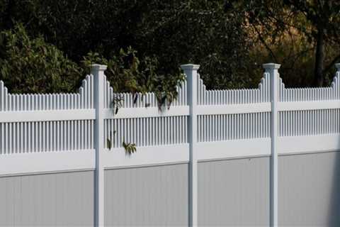 What is the most durable type of fence?