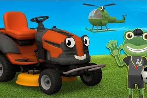 Maisie The Lawn Mower Visits Gecko’s Garage | Learn Shapes For Kids