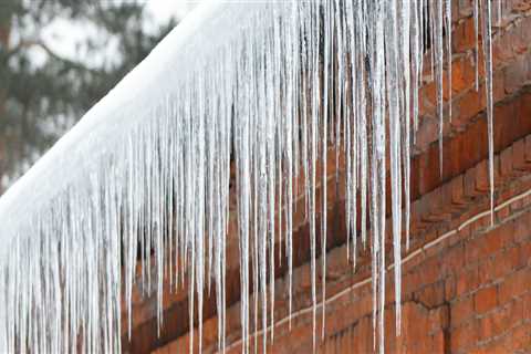 How do you get rid of ice dams in the winter?