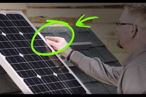 How to install solar panels yourself on your roof. (It''''s easier than you think)