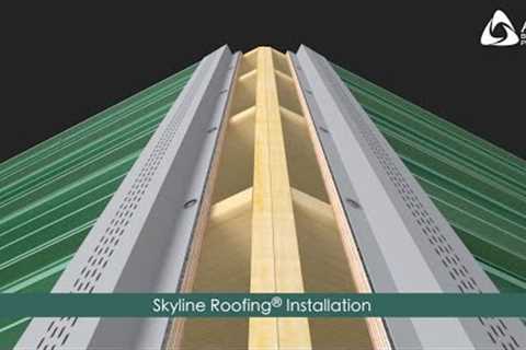 How to install metal roofing Skyline Metal Roofing Installation Video by ASC Building Products