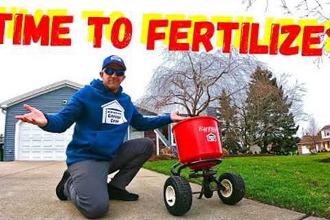 WHEN ARE THE BEST TIMES TO FERTILIZE YOUR LAWN?