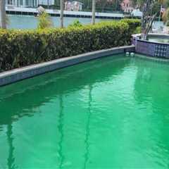 What happens if a pool is not maintained?