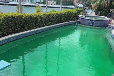 What happens if a pool is not maintained?