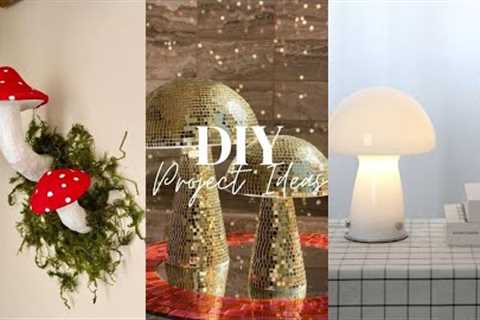 Cool Mushroom Inspired DIY Projects for Your Home!