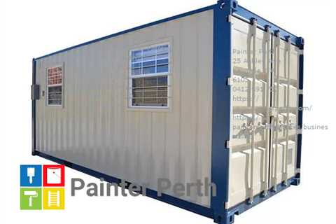 Shipping Container Painting | Painters in Perth | Painter Perth