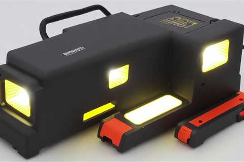 Illuminate Your Workspace with the Ultimate Rechargeable LED Worklight