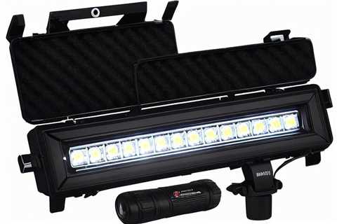 Illuminate Your Workspace with the 27 LED Portable Worklight/Flashlight