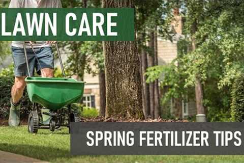 Spring Fertilizer Guide [ DIY Lawn Care Tips]