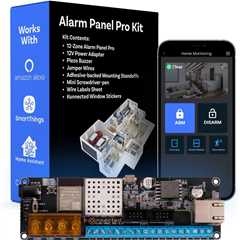 Konnected Alarm Panel Pro 12-Zone Wired Alarm System Retrofit Kit Review