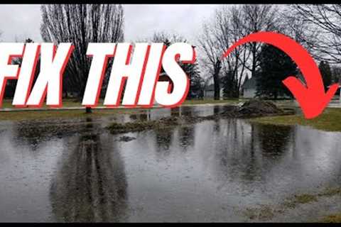 Why Suburban Yard Drainage Problems Exist and How to Fix