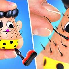 DIY Hairy Toy🤪 *Colorful Gadgets, Crafts and Hacks*