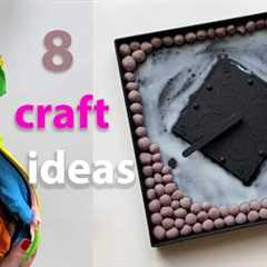 DIY 8 cardboard and paper craft ideas