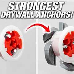 Worlds STRONGEST Drywall Anchors EVER MADE! Lets Test it! How To DIY!