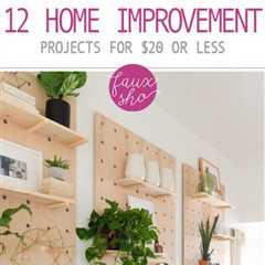 Easy DIY Home Improvement Ideas