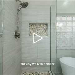 Incorporating Seating and Storage into Walk In Showers
