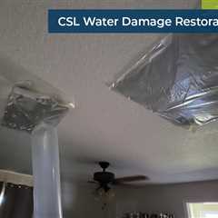 Standard post published to CSL Water Damage Restoration at February 18, 2024 17:00