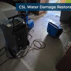 Standard post published to CSL Water Damage Restoration at March 20, 2024 17:00