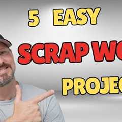 Transform Scrap Wood into Stunning DIY Projects - Easy Woodworking Ideas!