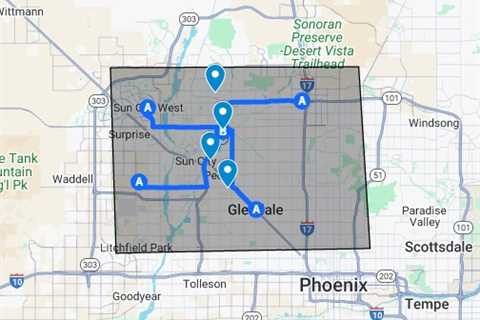HVAC installation Peoria, AZ - Google My Maps