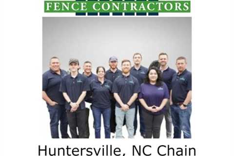 Huntersville, NC Chain Link Fence Contractor