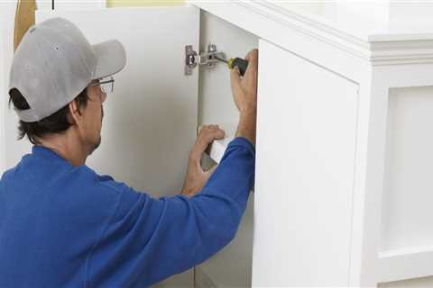 How to Fix a Loose Cabinet Hinge