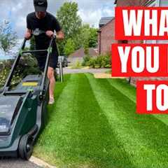 A Beginners Guide to Great Lawn Care - What Do You REALLY Need To Do?