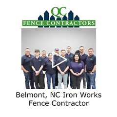 Belmont, NC Iron Works Fence Contractor - QC Fence Contractors