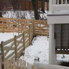 Why Winter is the Best Time to Install a Fence