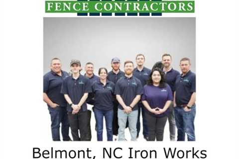 Belmont, NC Iron Works Fence Contractor