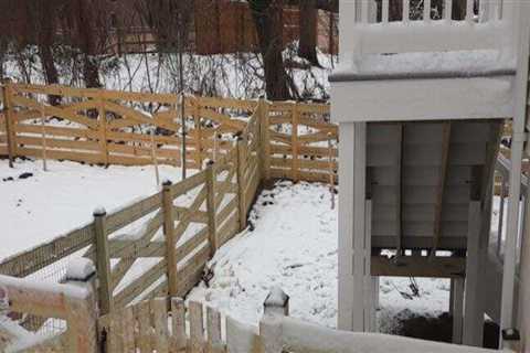 Why Winter is the Best Time to Install a Fence