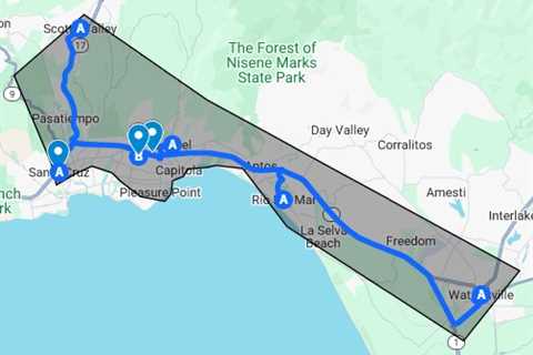 Water softening equipment supplier Santa Cruz, CA - Google My Maps