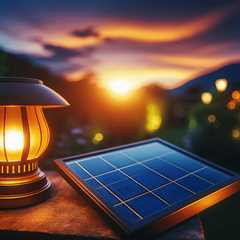 Do Solar Lamps Require Direct Sunlight To Function?