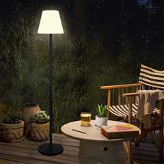 Outdoor Floor Lamp Review: Solar-Powered Marvel