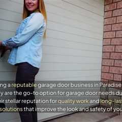 Garage door supplier Paradise, NV