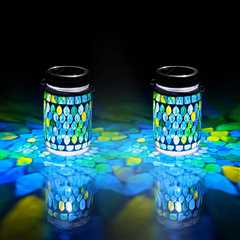 Cooo Solar Lanterns Review: Mosaic Magic Outdoors