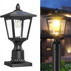 Solar Post Lights Review: Illuminate Your Nights