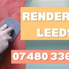 Rendering Combs For Homes and Businesses Throughout West Yorkshire - Expert Rendering Contractors..