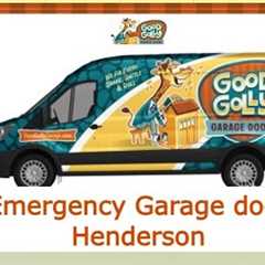 Emergency Garage door Henderson - Good Golly Garage Doors