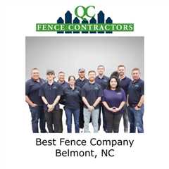 Best Fence Company Belmont, NC