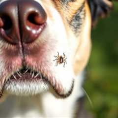 How to safely remove a fully embedded tick on a dog.