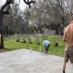 From Frame To Finish: Decorative Concrete Brings Pflugerville Deck Construction To Life