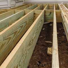 How Deck Construction Can Reveal The Need For Foundation Repair In Middlesex County